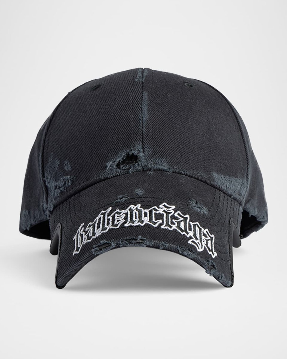 Blackletter Script Logo Baseball Cap